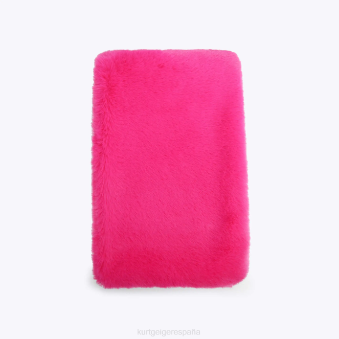 Kurt Geiger mujer bufanda de amapola de Londres 2LPR506 | accesorios fucsia